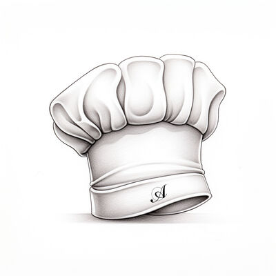 Toque de chef cuisinier